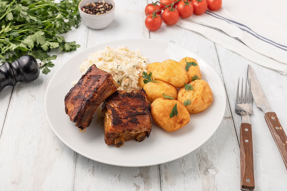 Żeberka w sosie BBQ Marki